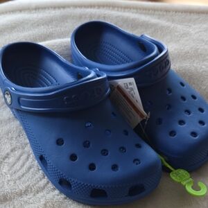 CROCS Kids Classic Blue Sandals